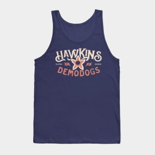 Hawkins Demodogs Boarding and Grooming Tank Top